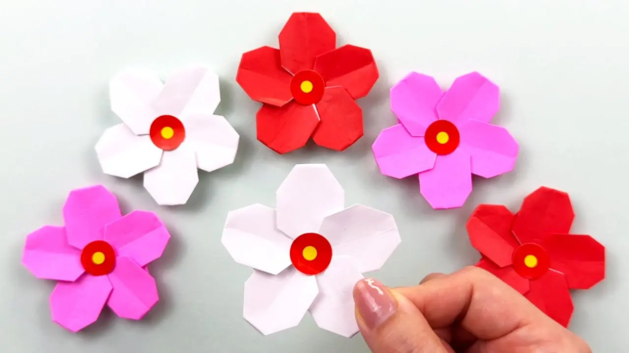 折紙の花 c4e9c6844d1de4897b417e981caa37